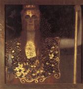 Gustav Klimt Pallas Athena Germany oil painting artist